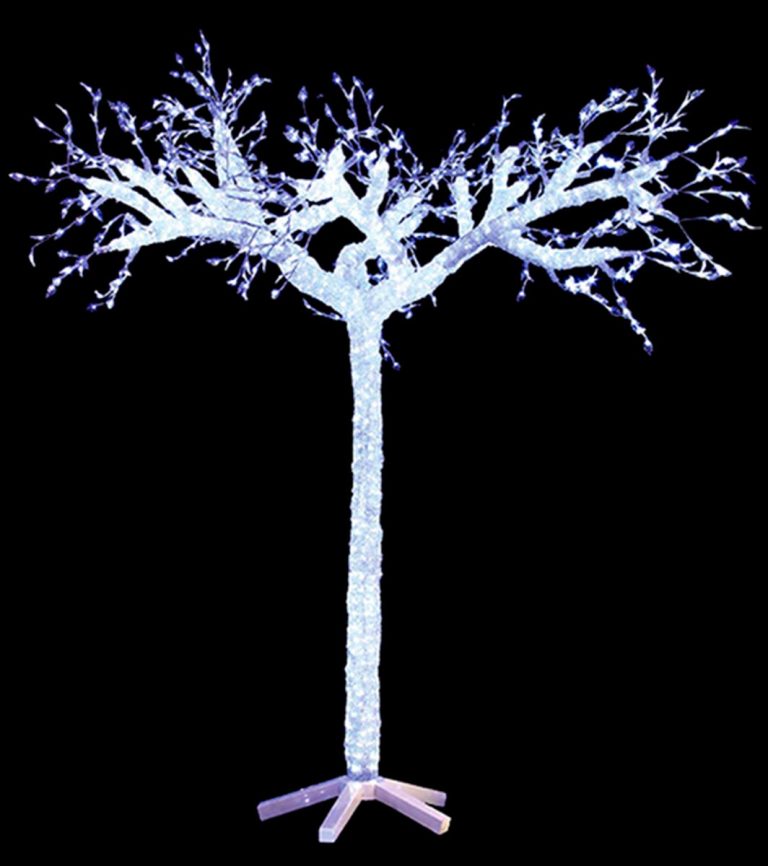 ARBOL LED DECORATIVO PREMIUM 2 6M BLANCO Top Luz