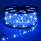 Manguera led azul con destellos 45mts
