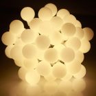 Guirnalda bolas led blanco cálido