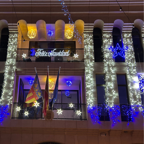 led flash azul