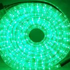 Manguera led verde con movimiento 25mts