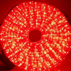 Manguera led rojo con movimiento 25mts