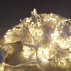 Cortina led cálido destellos 2x9m