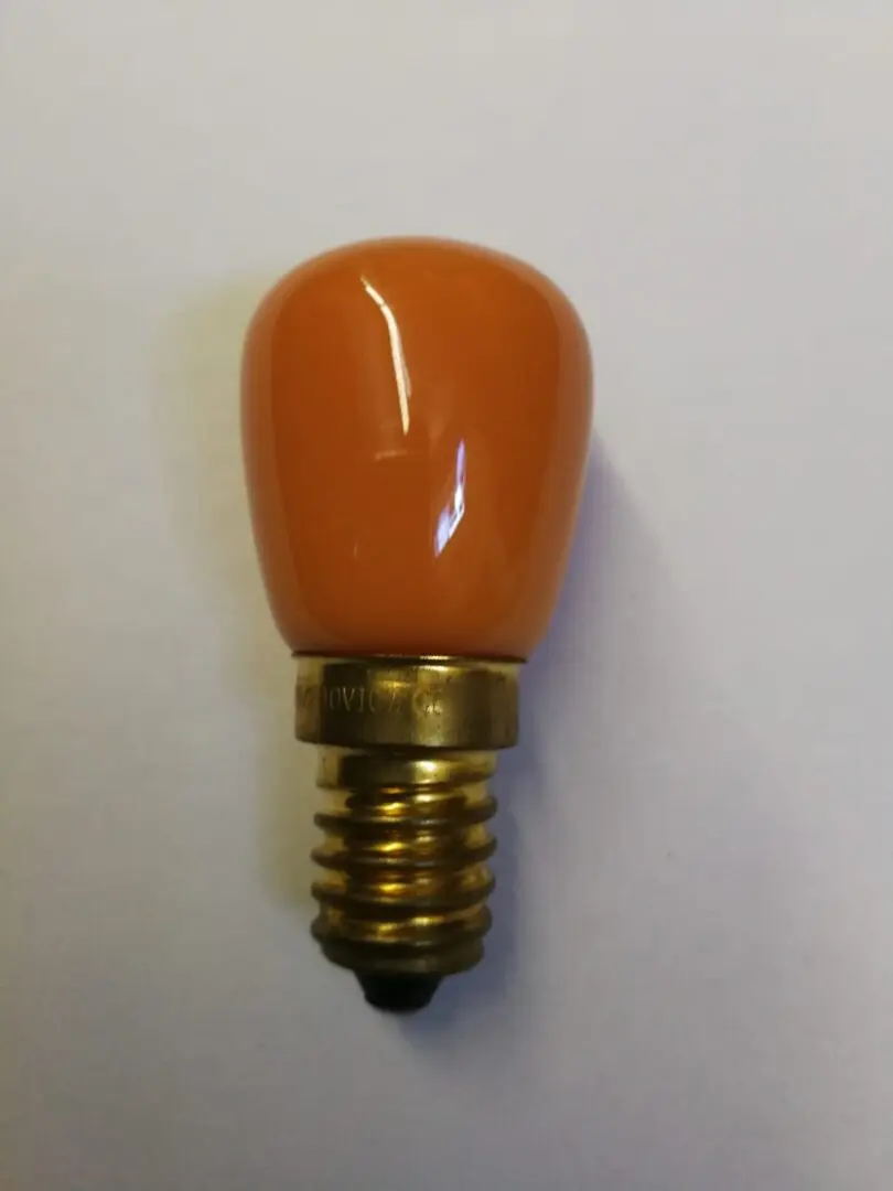 Bombilla E14 incandescenteNaranja