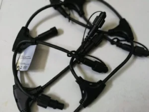 Cable unión Guirnaldas Led 0,73m 6 salidas