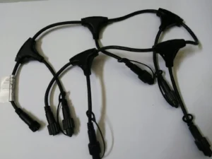 Cable unión Guirnaldas Led 1m 5 salidas