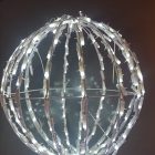 Bola Led 3D Luz Blanca 30cm Plegable
