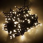 Guirnalda led cálido 3x4mts cable negro