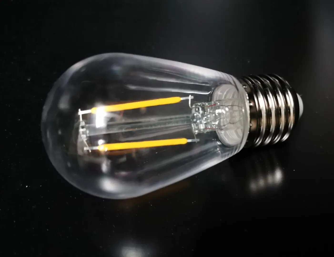 Guirnalda casquillos colgantes E27 + 15 bombillas led cálido