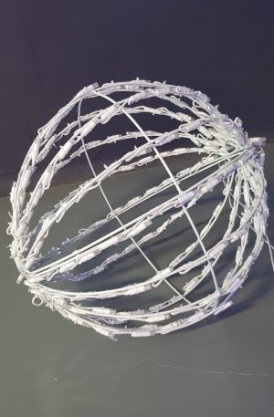 Bola Led 3D Luz Cálida 80cm Plegable