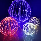 Bola Led 3D Luz Cálida 80cm Plegable