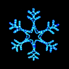 Copo de Nieve LED Azul 84 m Exterior | Figuras de Navidad