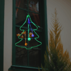 Abeto 2D luminoso LED