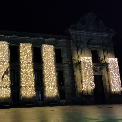 cortina led para fachadas topluz