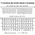 05019 2 tramos 400x150cm