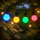 Guirnalda led bombillas colores