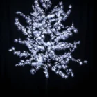 arbol led blanco