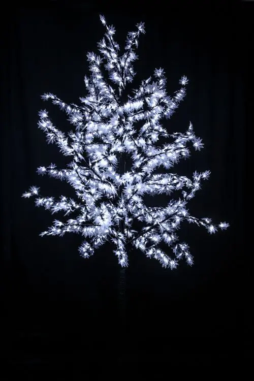 arbol led blanco arbol led blanco
