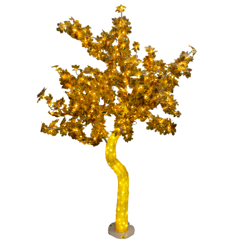 ARBOL LED DECORATIVO ARCE 2M AMARILLO