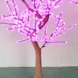 arbol led decorativo rosa
