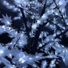 hoja arbol led