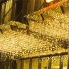cortina luces techo