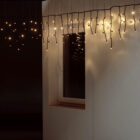 icicle led dorado