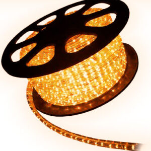 manguera led dorada