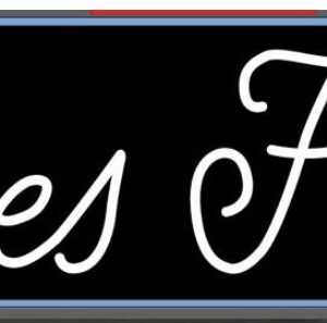 letrero felices fiestas 2,5m