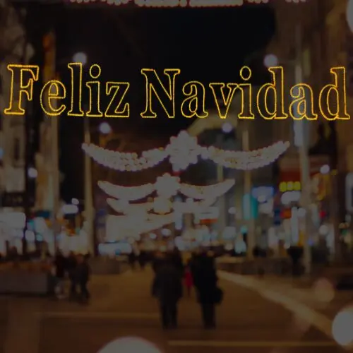 00040 Letrero LED Feliz Navidad 6mx90cm top luz