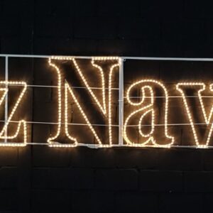 feliz navidad led