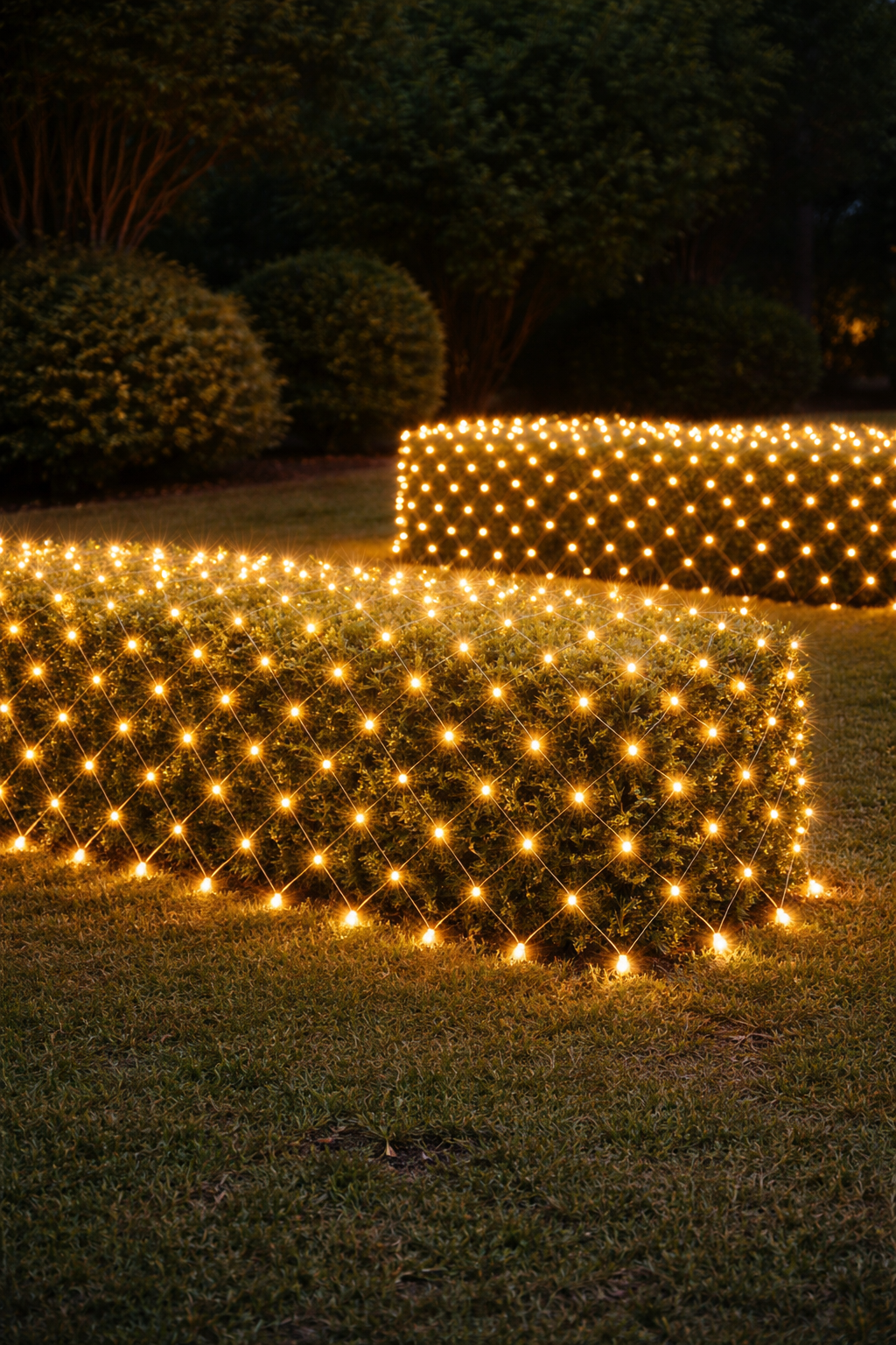 red de luces led red de luces led