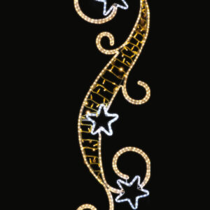 figura navidad led estrellas