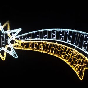 figura navidad estrella fugaz