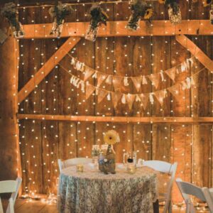 Cortina led calido 2x2m