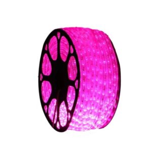 hilo luminoso led rosa