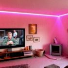 manguera led rosa