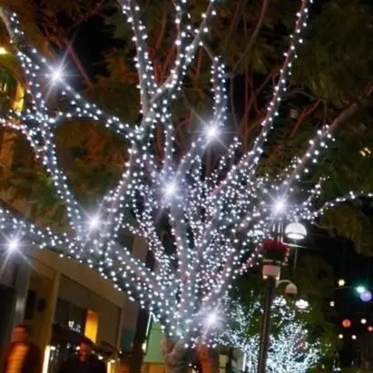 guirnalda led blanco 3x4 flash