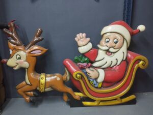 Figura papa Noel 3D