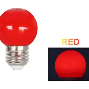 Bombilla E27 led Rojo