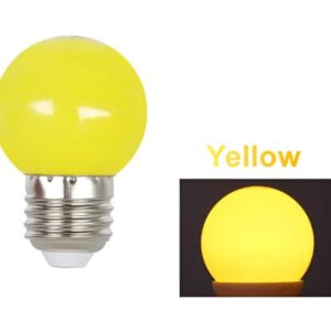 bombilla e27 led amarillo