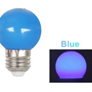 bombilla e27 led azul