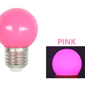 bombilla e27 led rosa