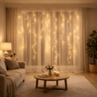 cortina mini led icicle