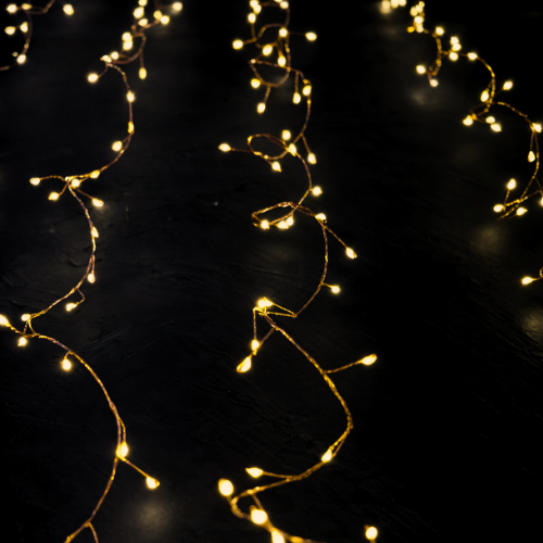 cortina mini led icicle