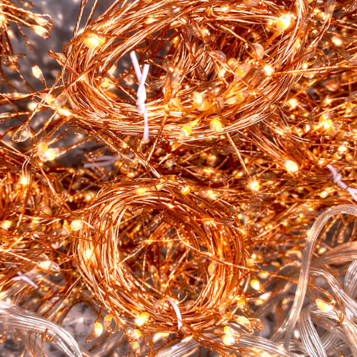 cortina mini led icicle