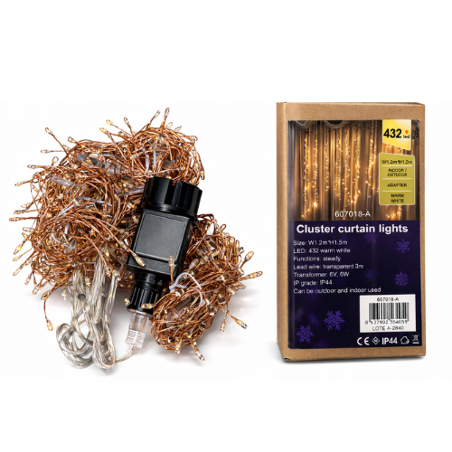 cortina mini led icicle