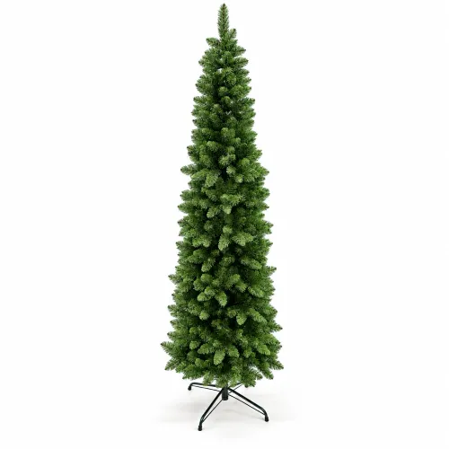 Árbol de Navidad verde tipo columna