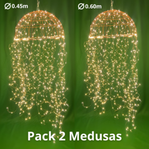 medusas de led