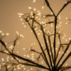 figura colgante led flor